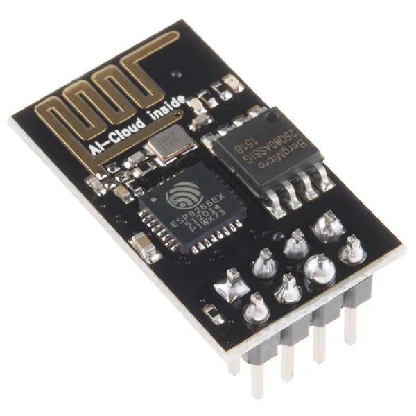 ESP-01 module by Ai-Thinker with ESP8266EX SoC